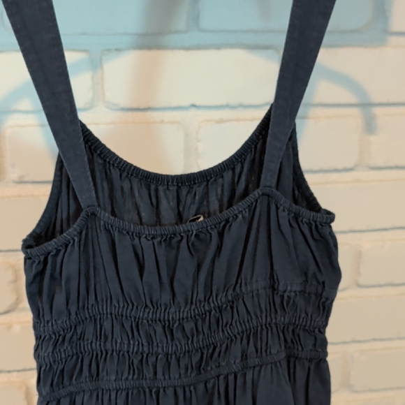 Madewell Deep Blue Sleeveless Jumpsuit - Picture 7 of 7